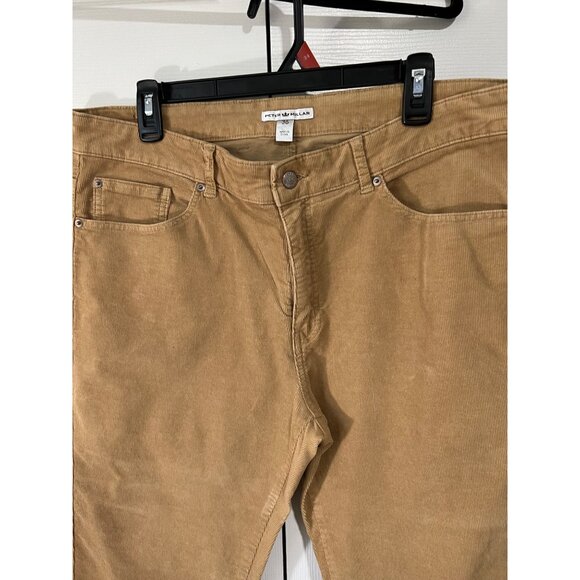 Peter Millar Mens Tan Corduroy Pants Size 36 - Picture 3 of 9